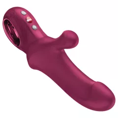   / Fun Factory Bi Stronic Curve - lökő vibrátor csiklókarral (piros)