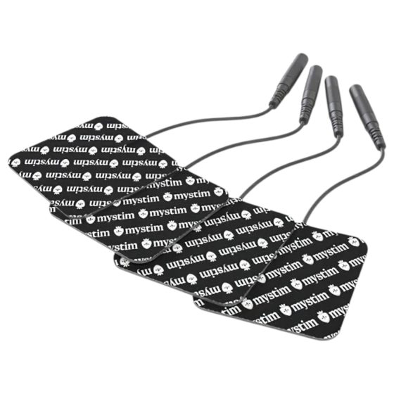 mystim Tension Lover 2 - digitális elektro szett (fekete)