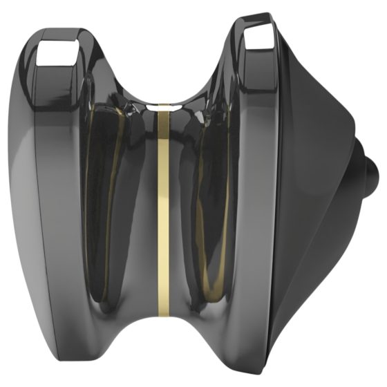 Mystim Heart's Desire - elektro csikló vibrátor (fekete)