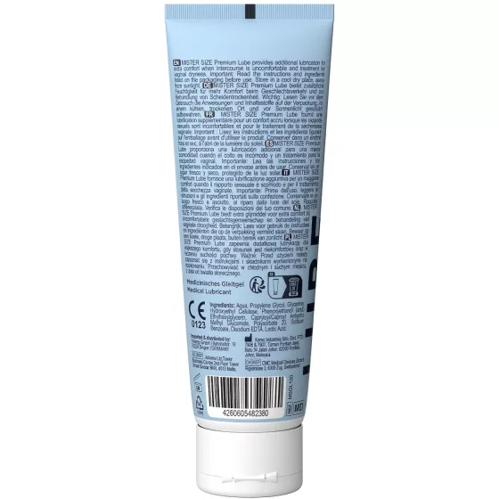 Mister Size Premium Lube - vízbázisú síkosító (100 ml)