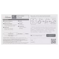 Sagami Original 0.02 - óvszer - 55mm (6db)