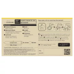 Sagami Original 0,02 XL - óvszer - 61mm (12db)