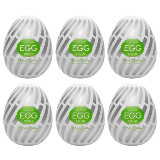 TENGA Egg Brush - tojás maszturbátor (6db)