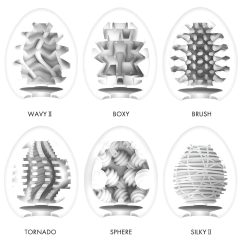 TENGA Egg New Standard - tojás maszturbátor készlet (6db)