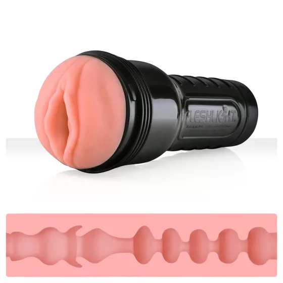 Fleshlight Pink Lady Mini-Lotus - élethű művagina tokban (natúr)