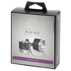 A szürke ötven árnyalata - szatén bilincs (ezüst)