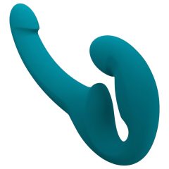   Fun Factory Share Lite - felcsatolható dildó pánt nélkül (kék)