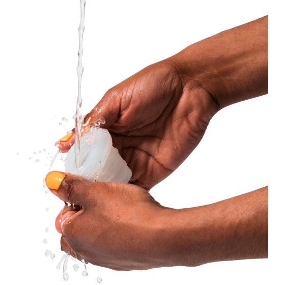 ROMP Mosh - flexibilis utazó maszturbátor (átlátszó)