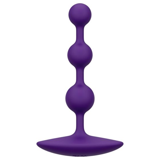 ROMP Amp - gyöngyös anál dildó (lila)