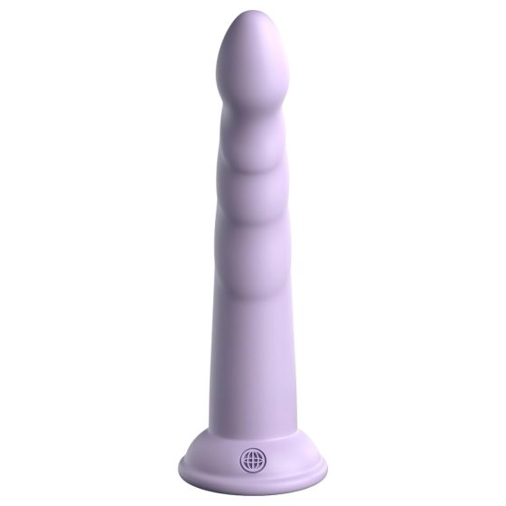Dillio Slim Seven - tapadókorongos stimuláló dildó (20cm) - lila