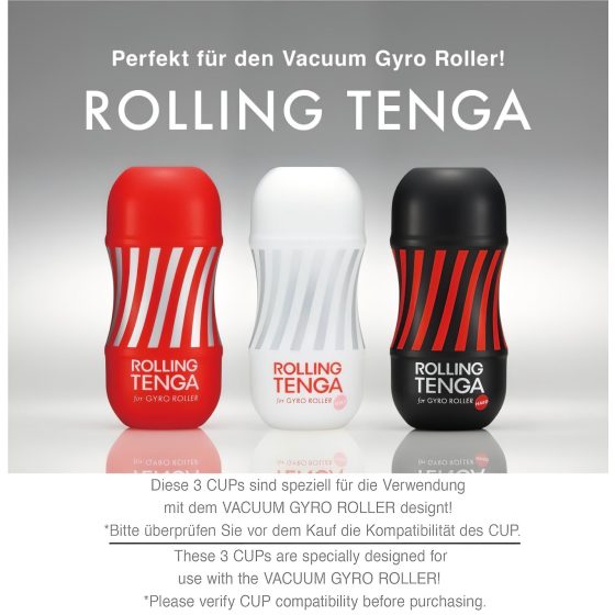 / TENGA Rolling Strong - kézi maszturbátor