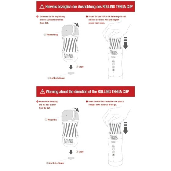 / TENGA Rolling Strong - kézi maszturbátor