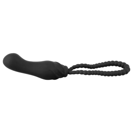 Black Velvets Perfect Fit - felcsatolható dildó (fekete)