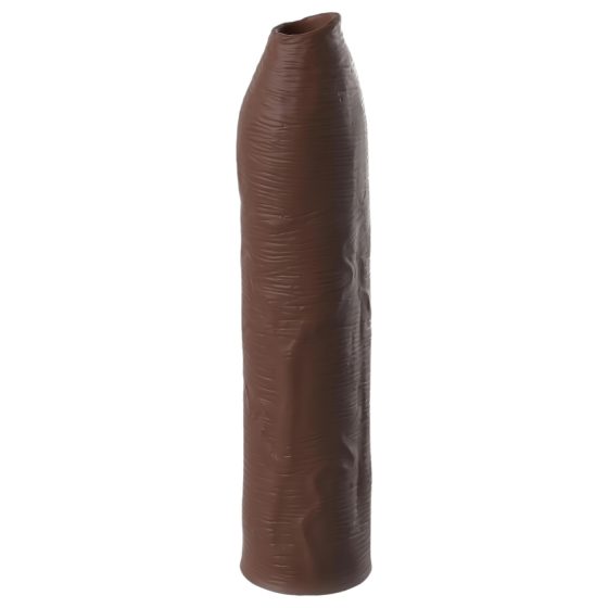 X-TENSION Elite – méretezhető péniszköpeny (barna)