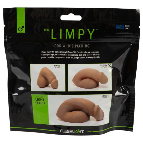 / Mr. Limpy - közepes élethű dildó (natúr)