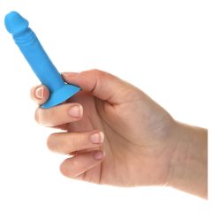   Silly Willy - tapadókorong szilikon dildó - 12 db (színes)
