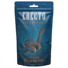 Erecto - pénisz- és heregyűrű (fekete)