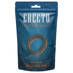 Erecto - péniszgyűrű (fekete)
