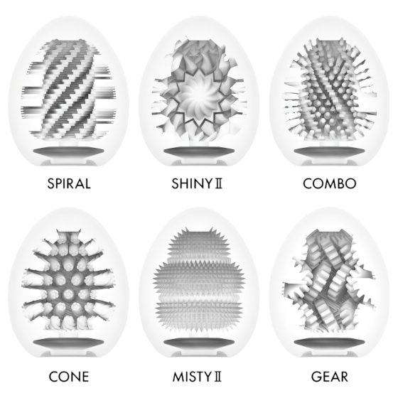 TENGA - Stronger tojás maszturbátor szett - 6db