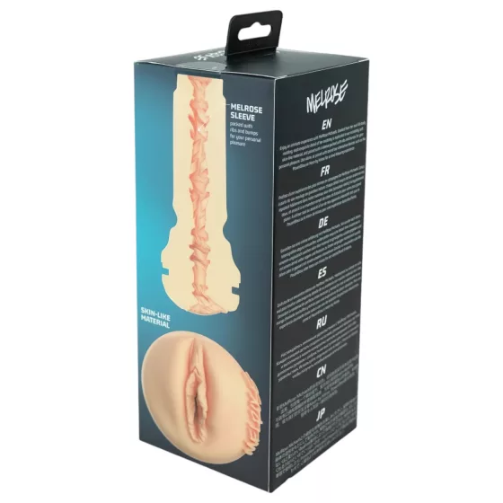 Kiiroo MelRose Michaels - művagina - PowerBlow kompatibilis (natúr)