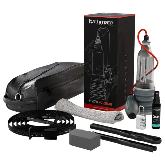 Bathmate HydroXtreme8 - hydropumpa (átlátszó)