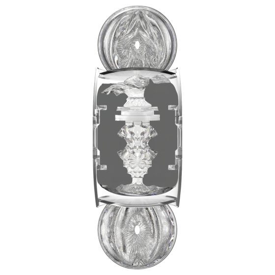 Fleshlight Quickshot Stoya - utazó maszturbátor (átlátszó)