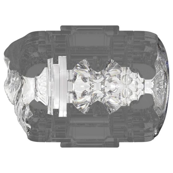 Fleshlight Quickshot Stoya - utazó maszturbátor (átlátszó)