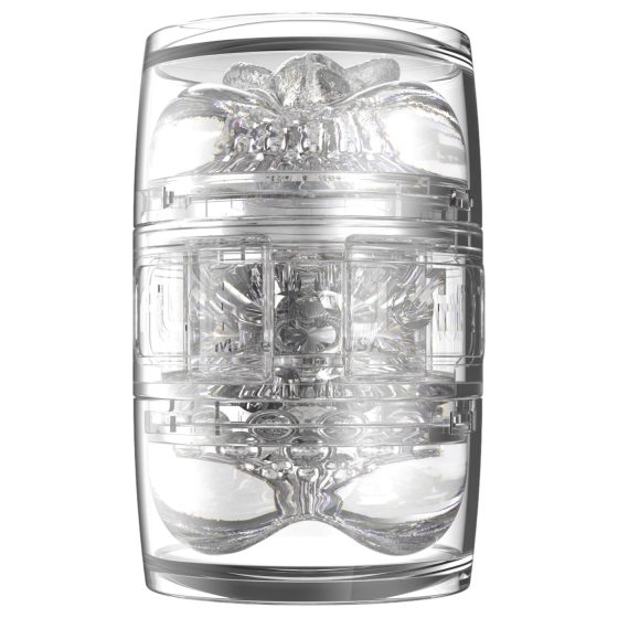 Fleshlight Quickshot Stoya - utazó maszturbátor (átlátszó)