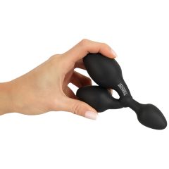 Black Velvets - tripla anál plug (fekete)