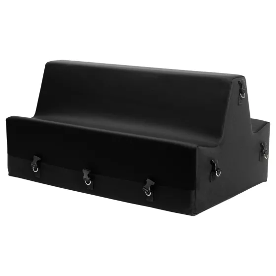 Liberator - szexpárna bilincsekkel (fekete)