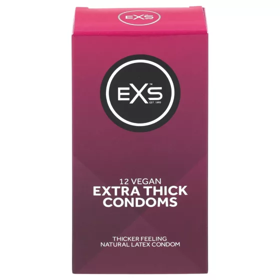 EXS Extra Thick - vastag falú óvszer (12 db)