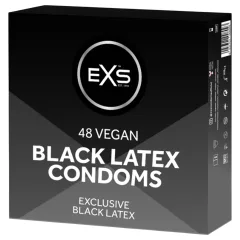 EXS Black - fekete óvszer (48 db)