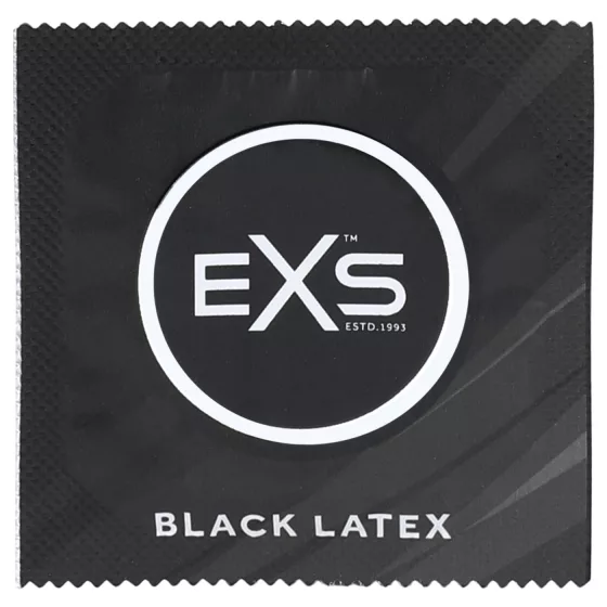 EXS Black - fekete óvszer (48 db)