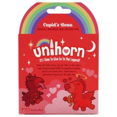   Unihorn Cupid's Beau - akkus unikornis csiklóizgató (piros)