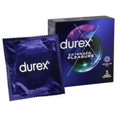   Durex Extended Pleasure - késleltető hatású óvszer - 56mm (3db)