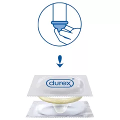 / Durex Nude Close Fit - vékony óvszer (10 db)