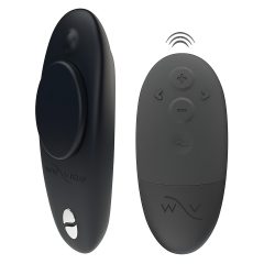 We-Vibe Moxie+ - rádiós, okos csikló vibrátor (fekete)