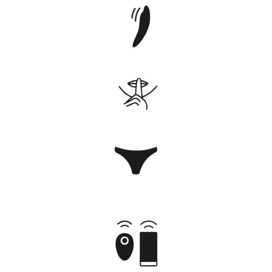 We-Vibe Moxie+ - rádiós, okos csikló vibrátor (türkiz)