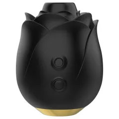   A szürke ötven árnyalata - léghullámos rózsa vibrátor (fekete)