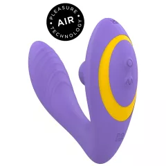   ROMP Reverb - léghullámos csiklóizgató és G-pont vibrátor (lila)
