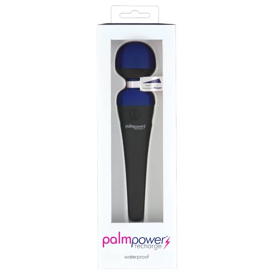 / PalmPower recharge - akkus masszírozó vibrátor (kék)