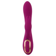 Javida - 3in1 gyöngyös-forgó vibrátor (lila)