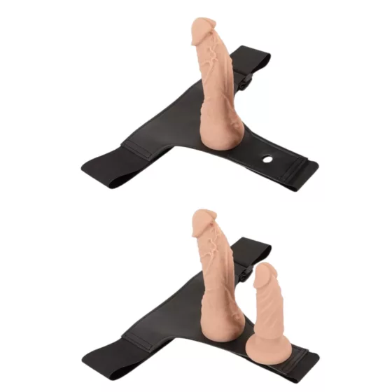 You2Toys - felcsatolható dildó szett (natúr)