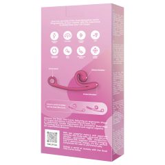 Snail Vibe Curve - 2in1 csikló vibrátor (pink)