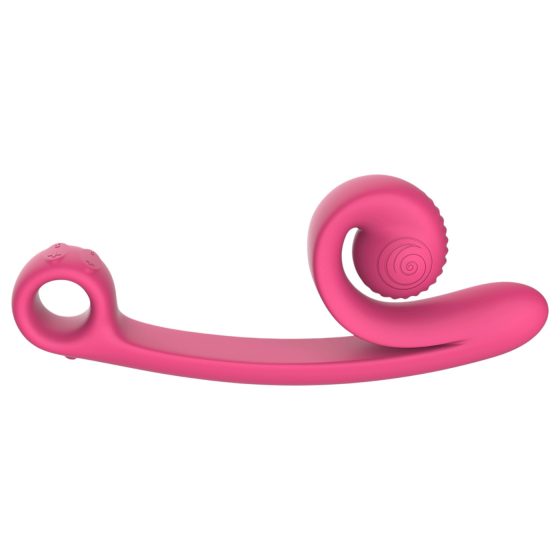 Snail Vibe Curve - 2in1 csikló vibrátor (pink)