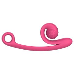 Snail Vibe Curve - 2in1 csikló vibrátor (pink)