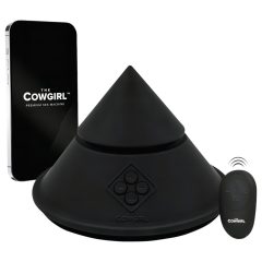   The Cowgirl Cone - okos szexgép különböző feltétekkel (fekete)