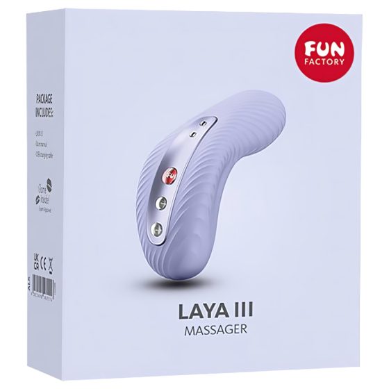 Fun Factory Laya III - vízálló csikló vibrátor (lila)