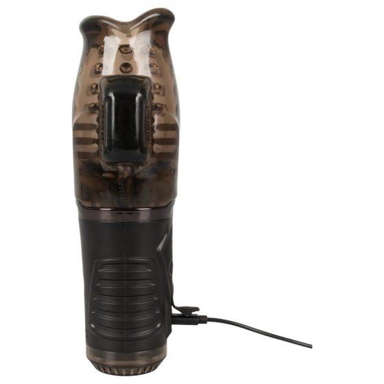 Stroker - szívó, rezgő maszturbátor (szürke)