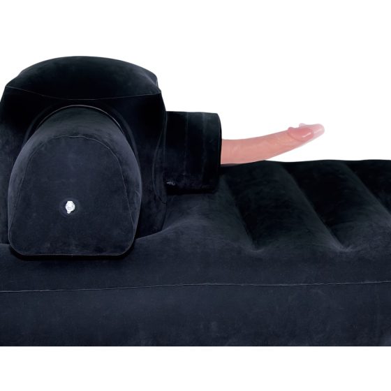 You2Toys Velvet Luxury - szexgép, beépített ággyal (fekete)